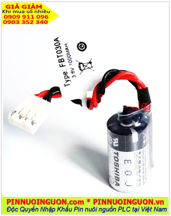 Pin ER3V _Pin Toshiba ER3V; Pin nuôi nguồn Toshiba ER3V lithium 3.6v 1/2AA 1000mAh _XUất xứ Nhật